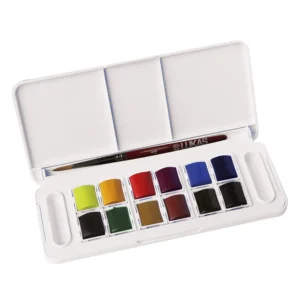 Estojo de aquarela 12 cores Lukas Studio